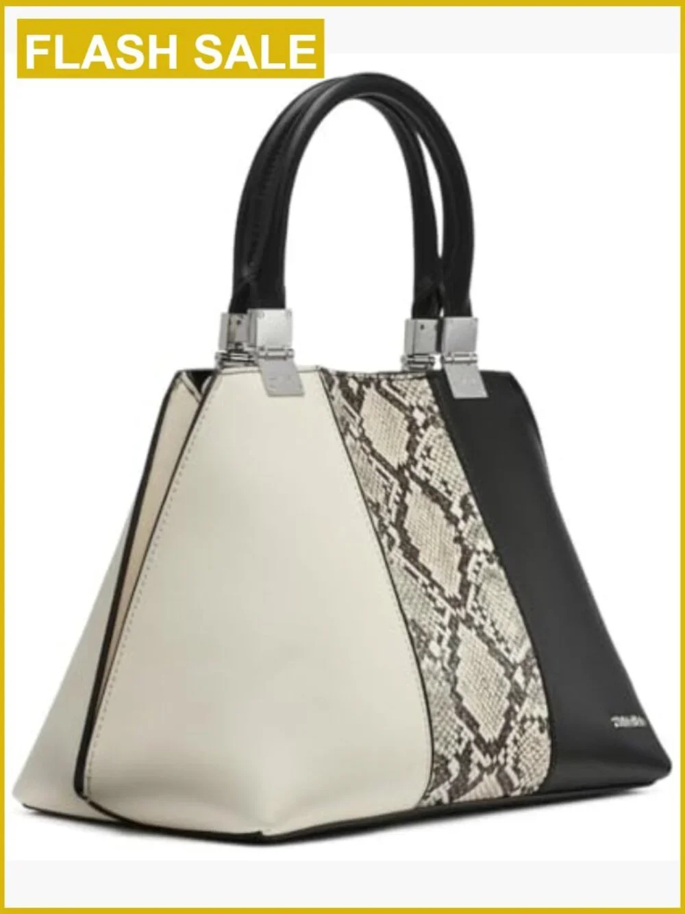 Geometric Satchel 2 in 1 Crossbody Top Handle Bag
